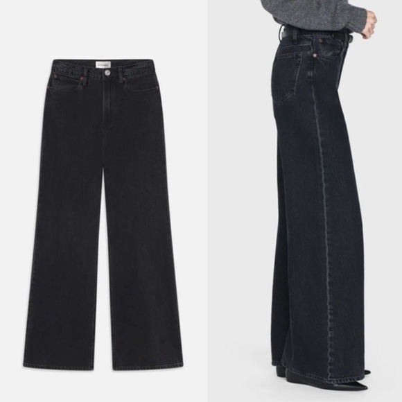 Frame easy wide flare jeans Inkwell 24 - Picture 5 of 16